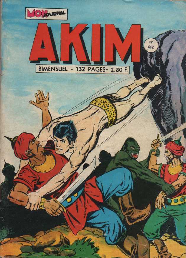 Scan de la Couverture Akim n 462